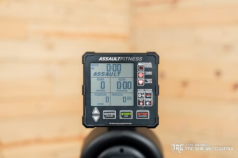 AssaultRower Pro console