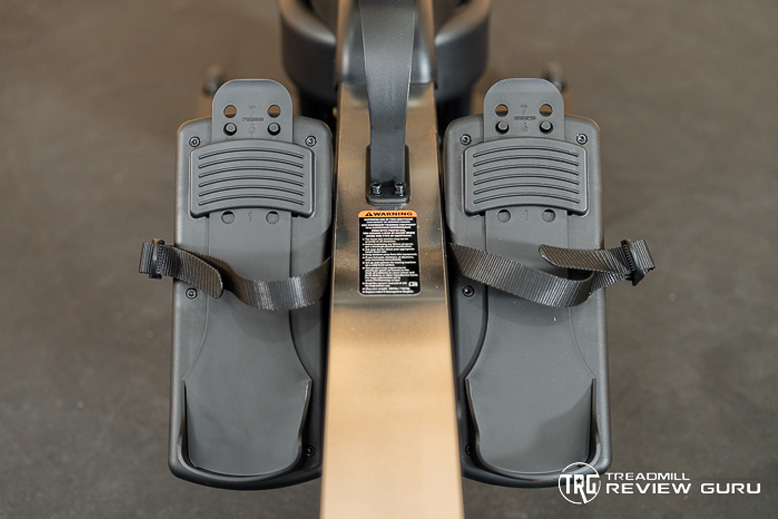 AssaultRower Pro foot stretchers