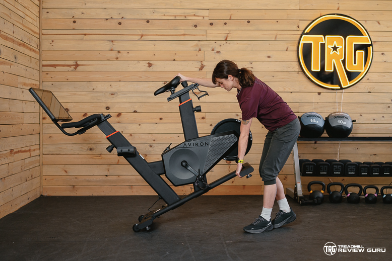 Aviron Fit Bike - moving