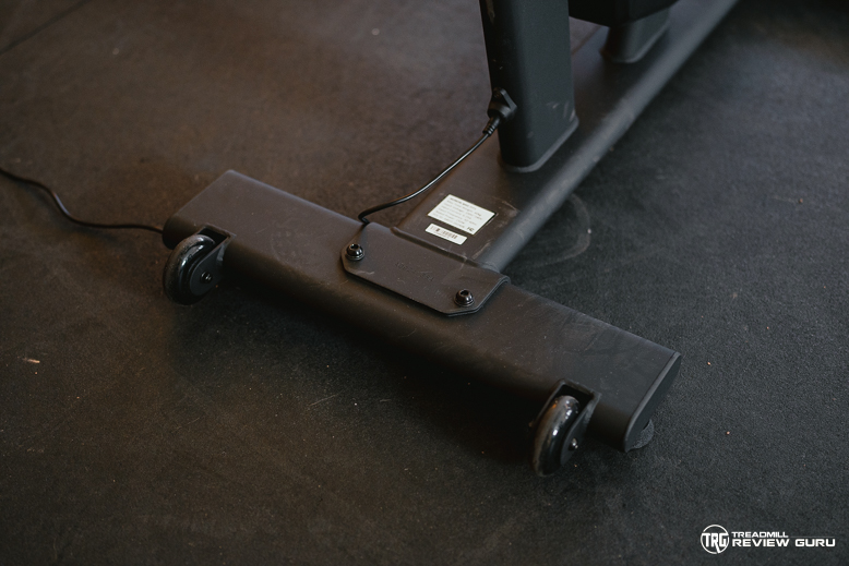 Aviron Fit Bike - stabilizer wheels