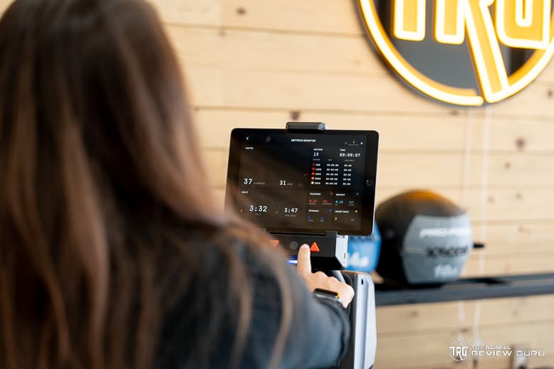 Aviron Strong Go Rower Metrics Monitor