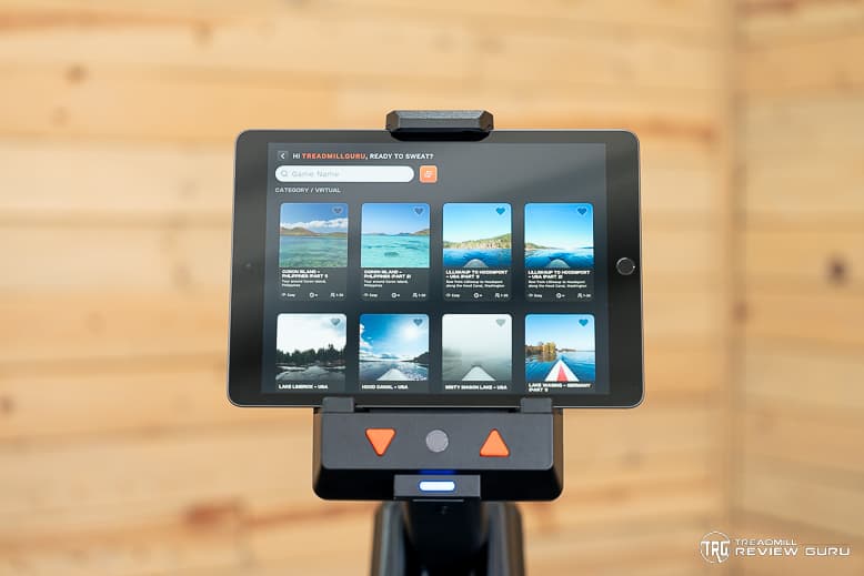 Aviron Strong Go Rower Virtual Rowing Library