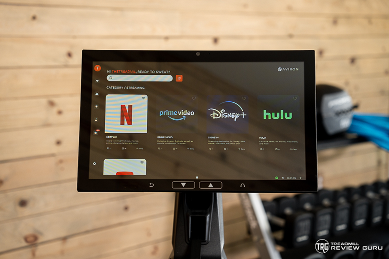 Aviron Strong Rower Onboard Apps