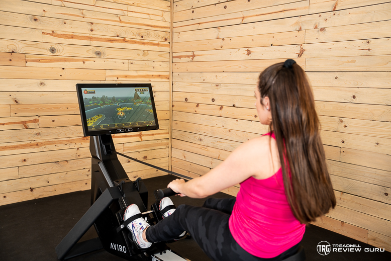 Aviron Strong Rower Woman Rowing