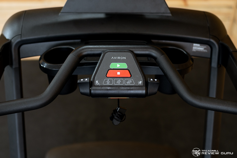 Aviron Victory Treadmill - buttons