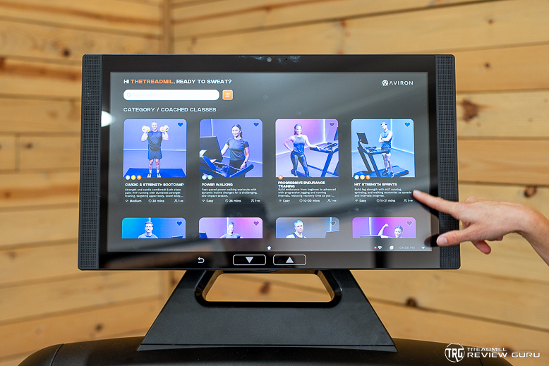 Aviron Victory Treadmill - classes