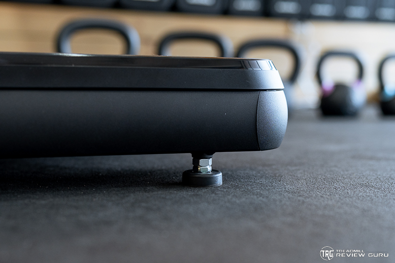 Aviron Victory Treadmill - deck height stabilizer