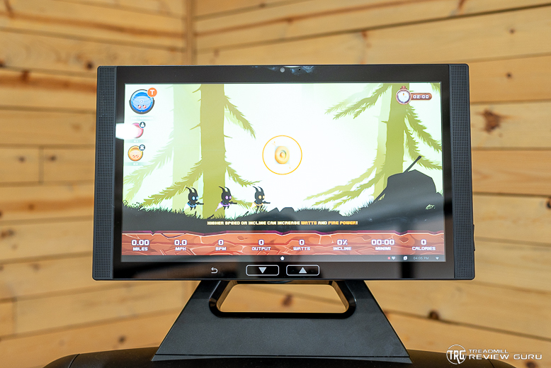 Aviron Victory Treadmill - game content