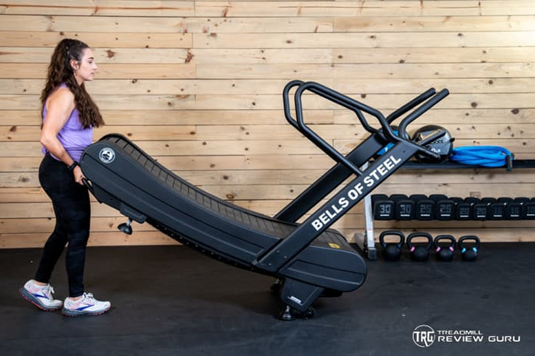 Bells of Steel Blitz Treadmill lifting and moving
