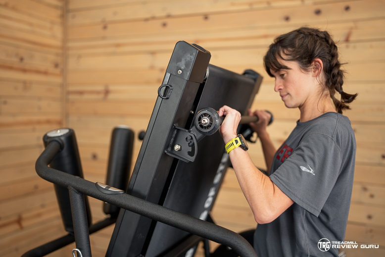 Bells of Steel Dreadmill - action incline mech