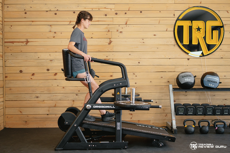 Bells of Steel Dreadmill - action reverse push