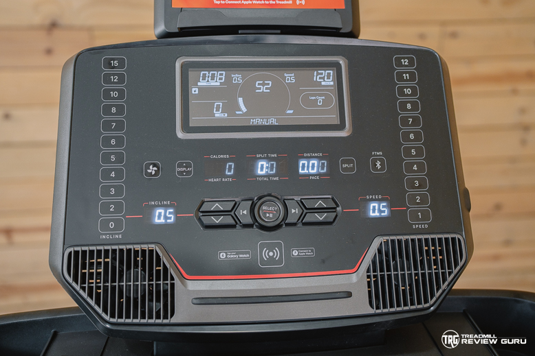 Bowflex T9 Treadmill Console