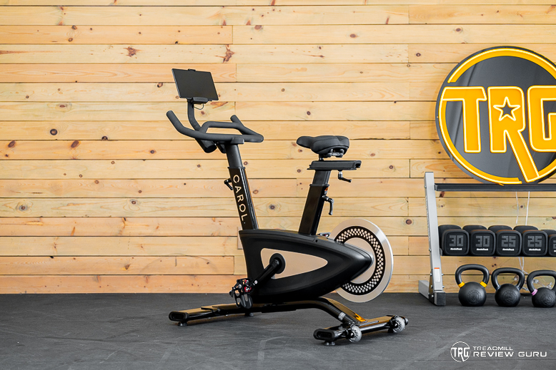 Carol Bike frame and flywheel