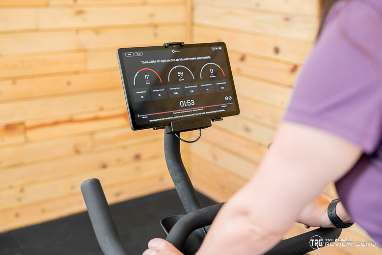 Carol Bike workout data