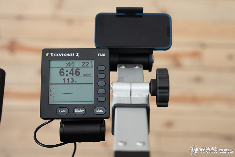 Concept2 BikeERG phone holder