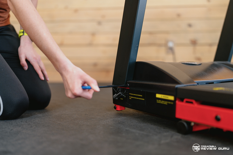 DeerRun A1 Pro  incline adjustment