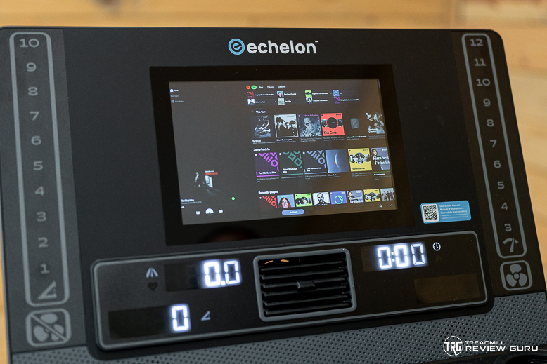 Echelon Stride 6S  Spotify