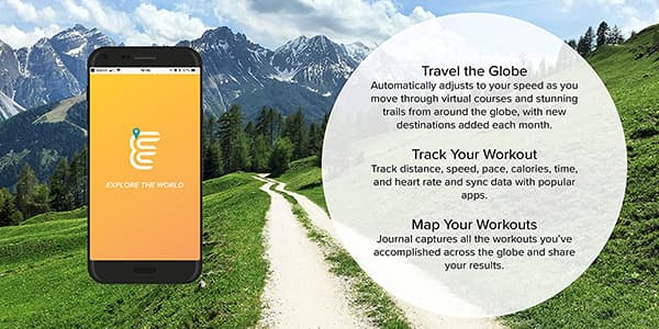 Schwinn IC4 exercise bike Swhwinn World App