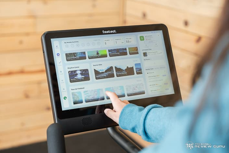 Freebeat Boom Bike Menu