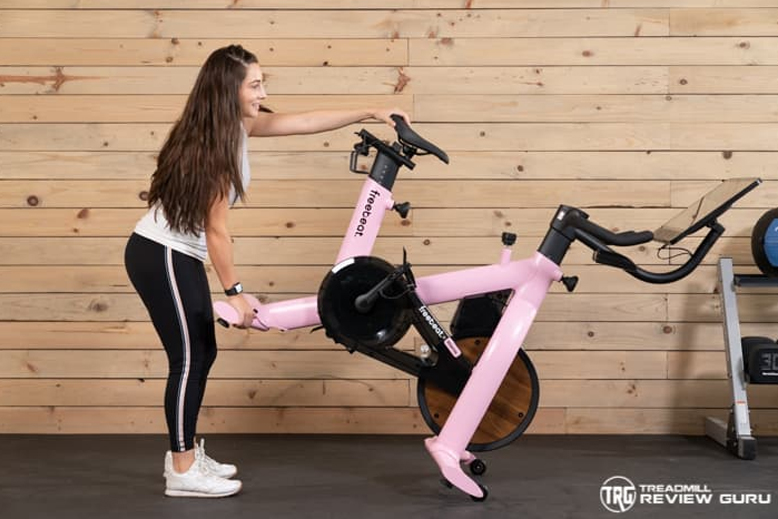 Freebeat Lit Bike lifting and moving