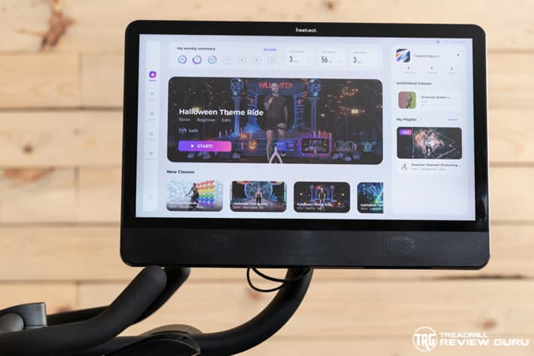 Freebeat Lit Bike screen