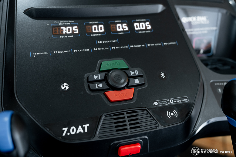 Horizon 7.0 AT - console buttons