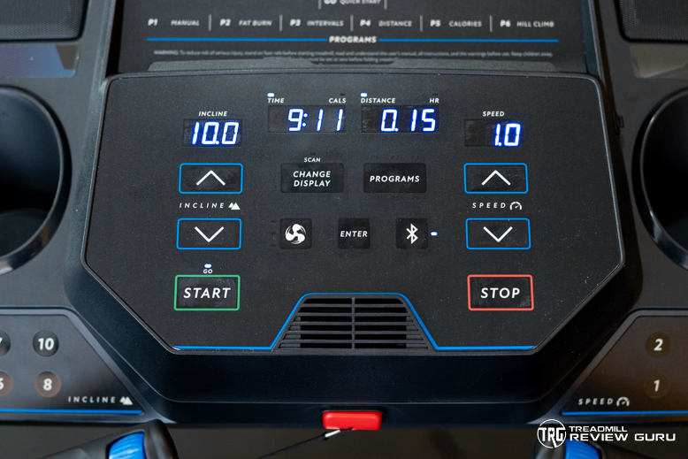 Horizon T101 - console overview