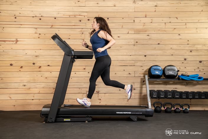 Horizon T101 Treadmill Running