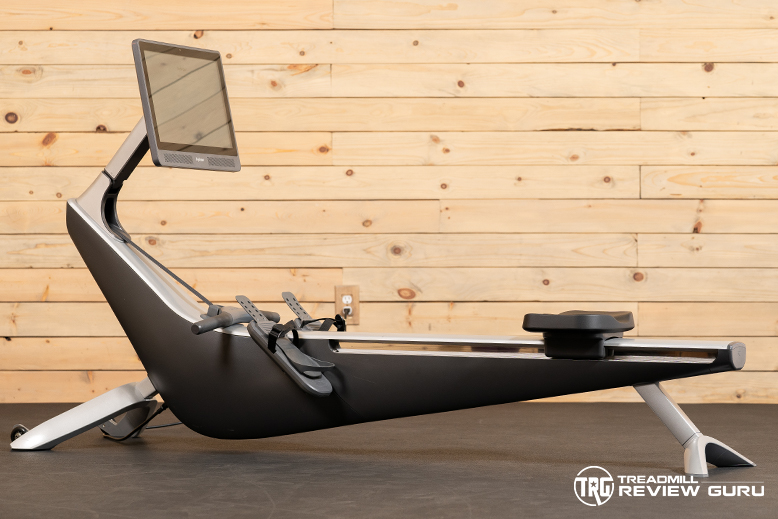 Hydrow Rower Matthew Rowing