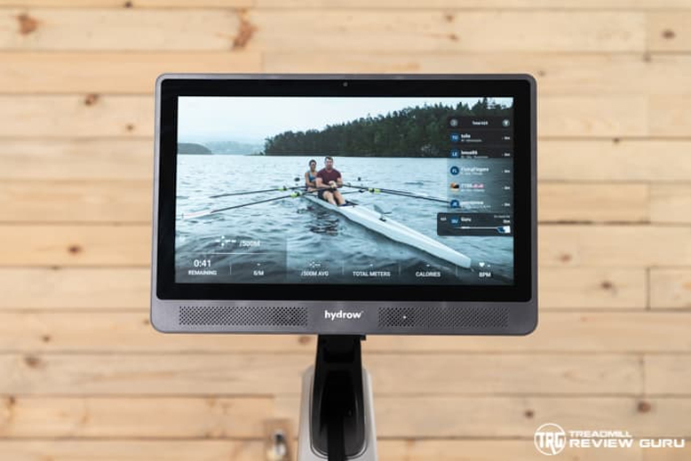 Hydrow Pro Rower Outdoor Workout