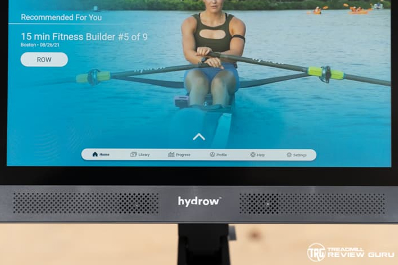 Hydrow Pro Rower speakers