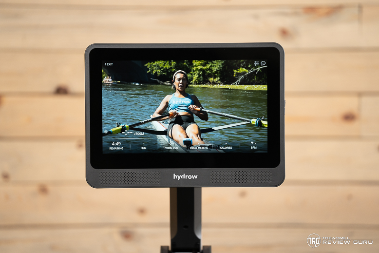 Hydrow Wave Outdoor workout