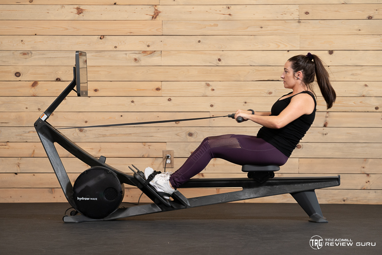 Hydrow Wave Woman Rowing