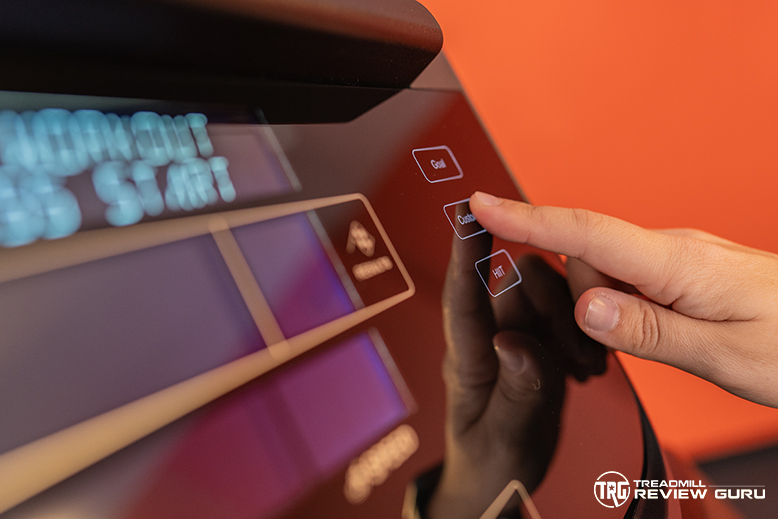 Life Fitness Run CX Buttons