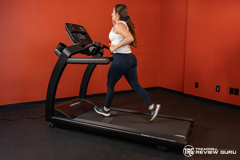 Life Fitness Run CX Woman Running