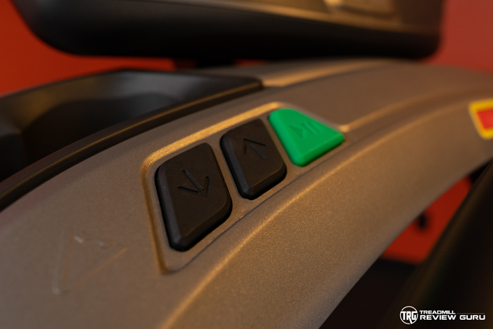 Matrix T75 Treadmill Soft Touch Incline Buttons