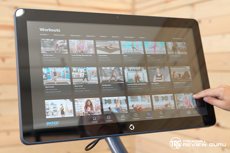 MYX FItness Bodi Bike Content