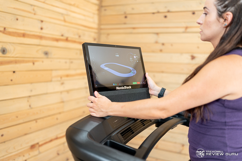 NordicTrack 1750 Screen Adjustment