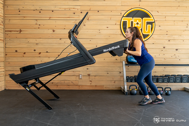 NordicTrack 2450 Folded and Moving