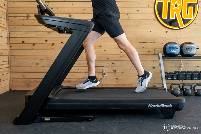 NordicTrack 2450 Running Feet On Deck