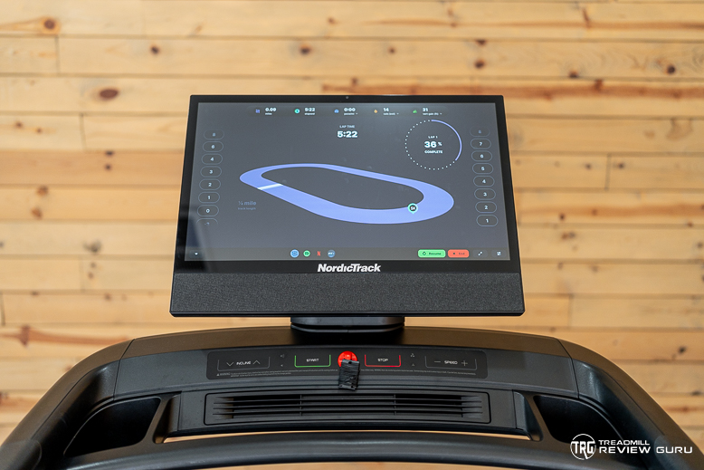 NordicTrack 2450 Treadmill console