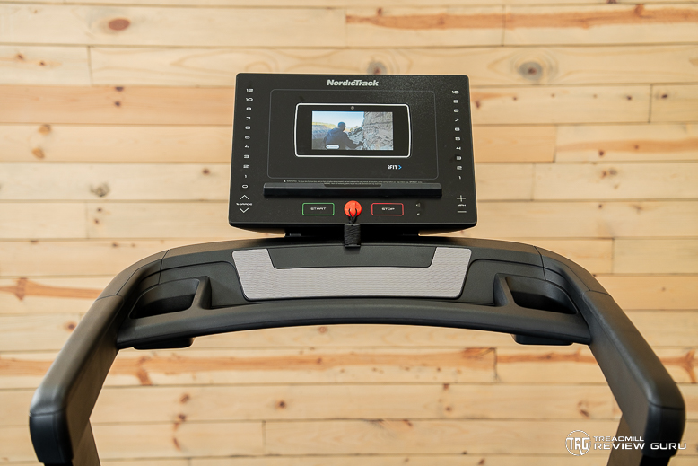 NordicTrack EXP 7i Console Layout