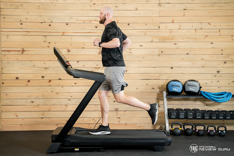 NordicTrack EXP 7i Treadmill Man Running