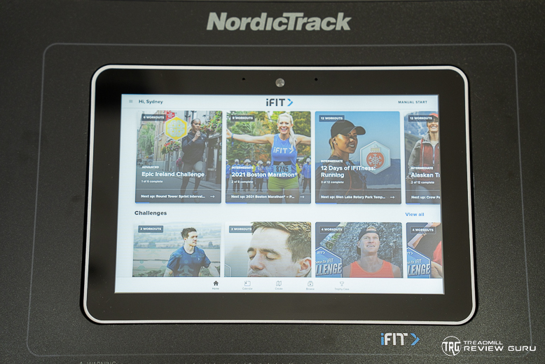 NordicTrack EXP10i - display-1