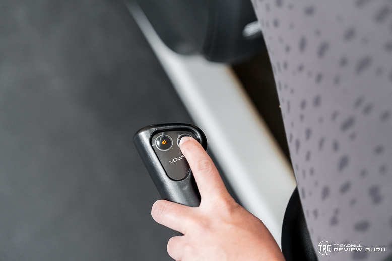 NordicTrack R35 Recumbent Bike handles and buttons