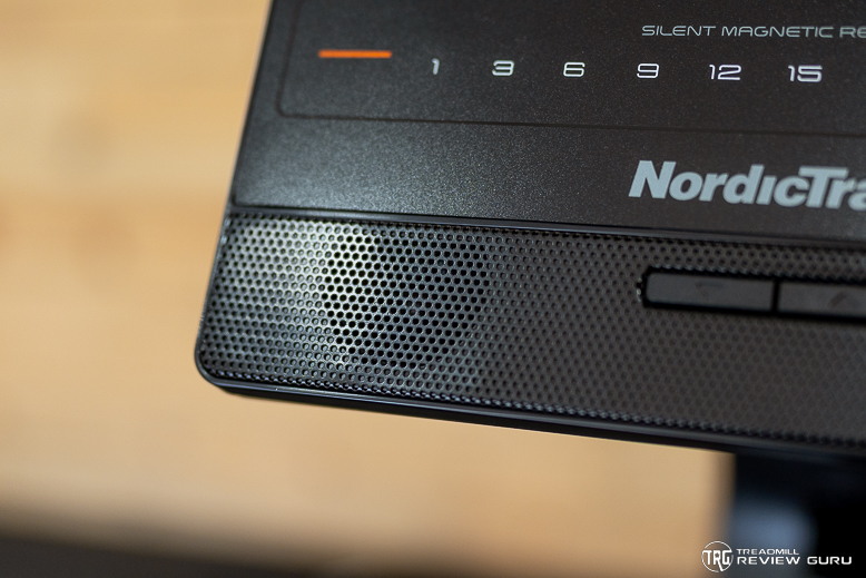 NordicTrack RW600 - speakers