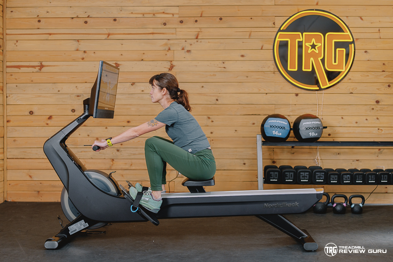 NordicTrack RW900 - action rowing