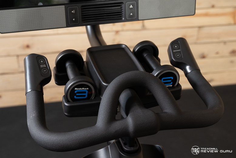 NordicTrack S22i handles
