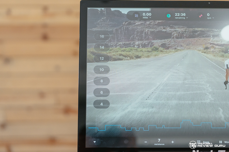 NordicTrack S24 - Resistance Buttons