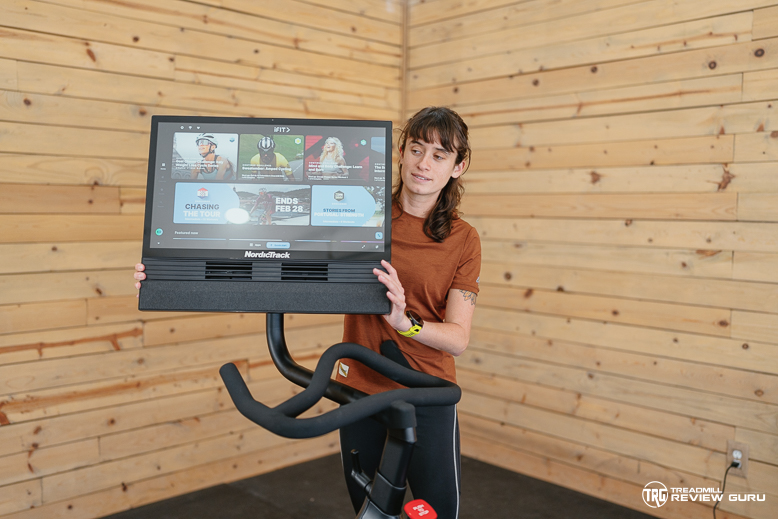 Nordictrack S24  screen tilt